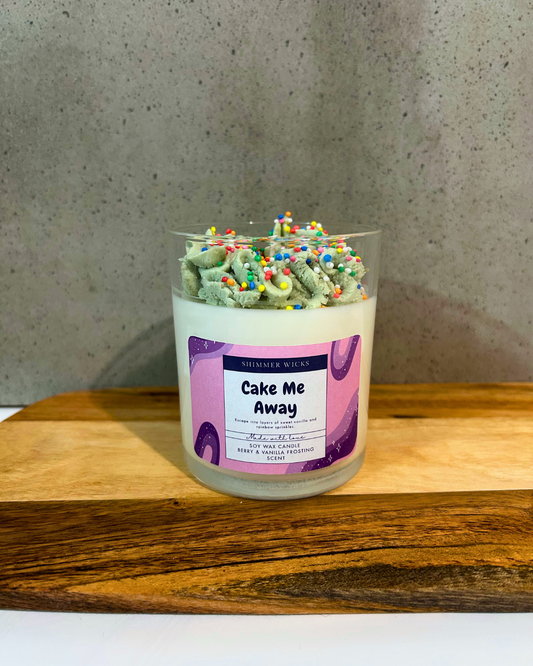Cake Me Away Candle